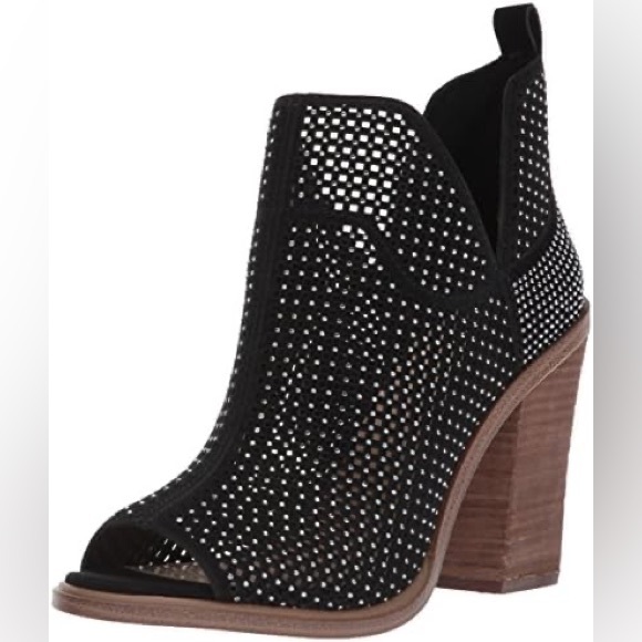 Vince Camuto Peeptoe Booties Size 8.5 - Picture 1 of 11